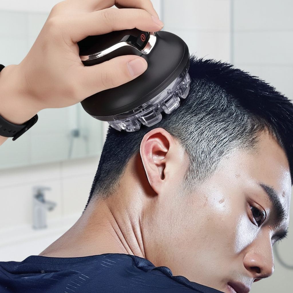 Precision Cordless Grooming Clipper with 360-Degree Safety Head