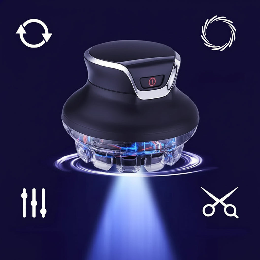 Precision Cordless Grooming Clipper with 360-Degree Safety Head