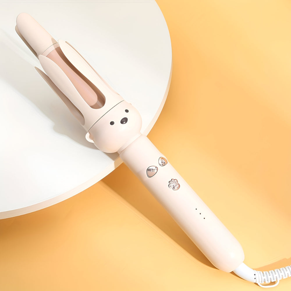 Effortless Curls: Automatic Rotating Hair Curler