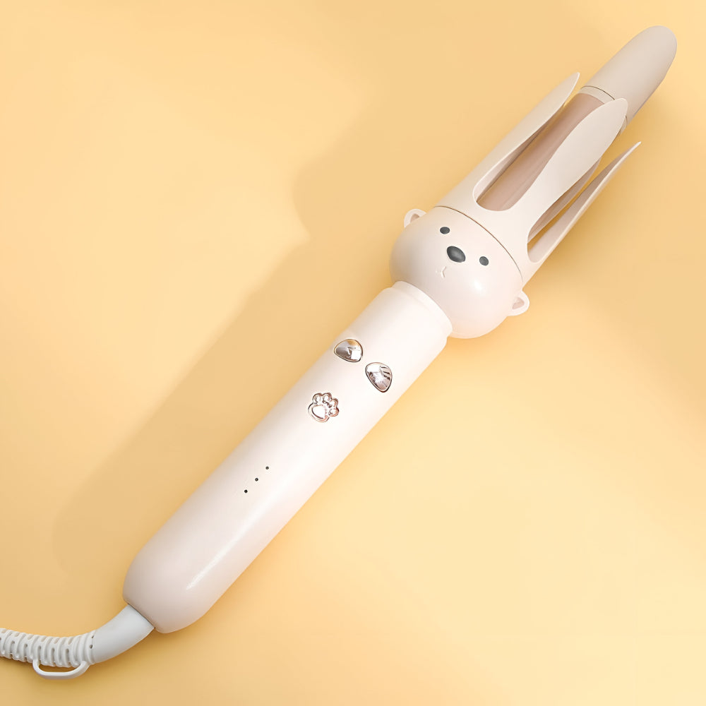 Effortless Curls: Automatic Rotating Hair Curler
