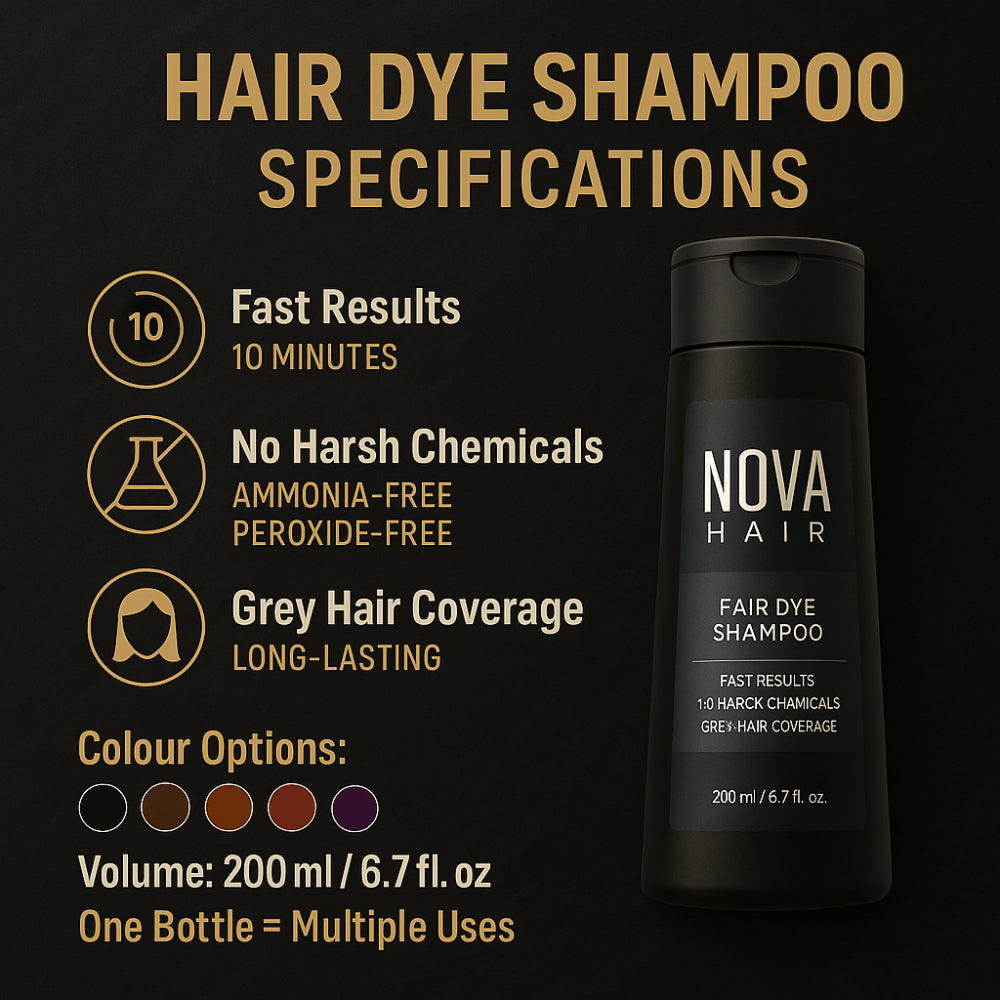 Quick Color Shampoo for Easy Grey Coverage