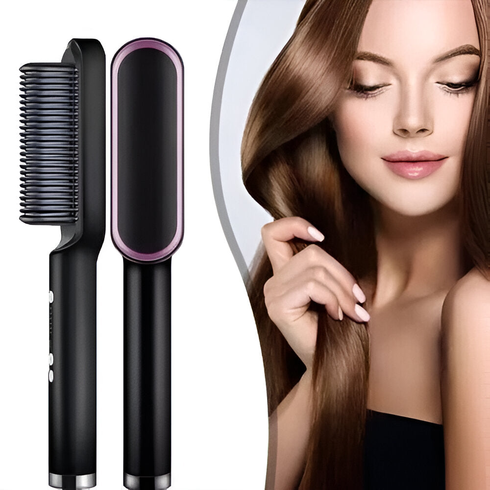 Versatile Heated Hair Styler for Effortless Straightening