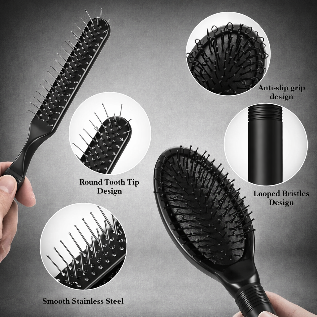 9-Piece Ultimate Hair Care Toolkit for Wigs and Styling