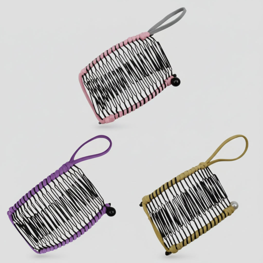 Chic Vintage Hair Clip for Thick Locks