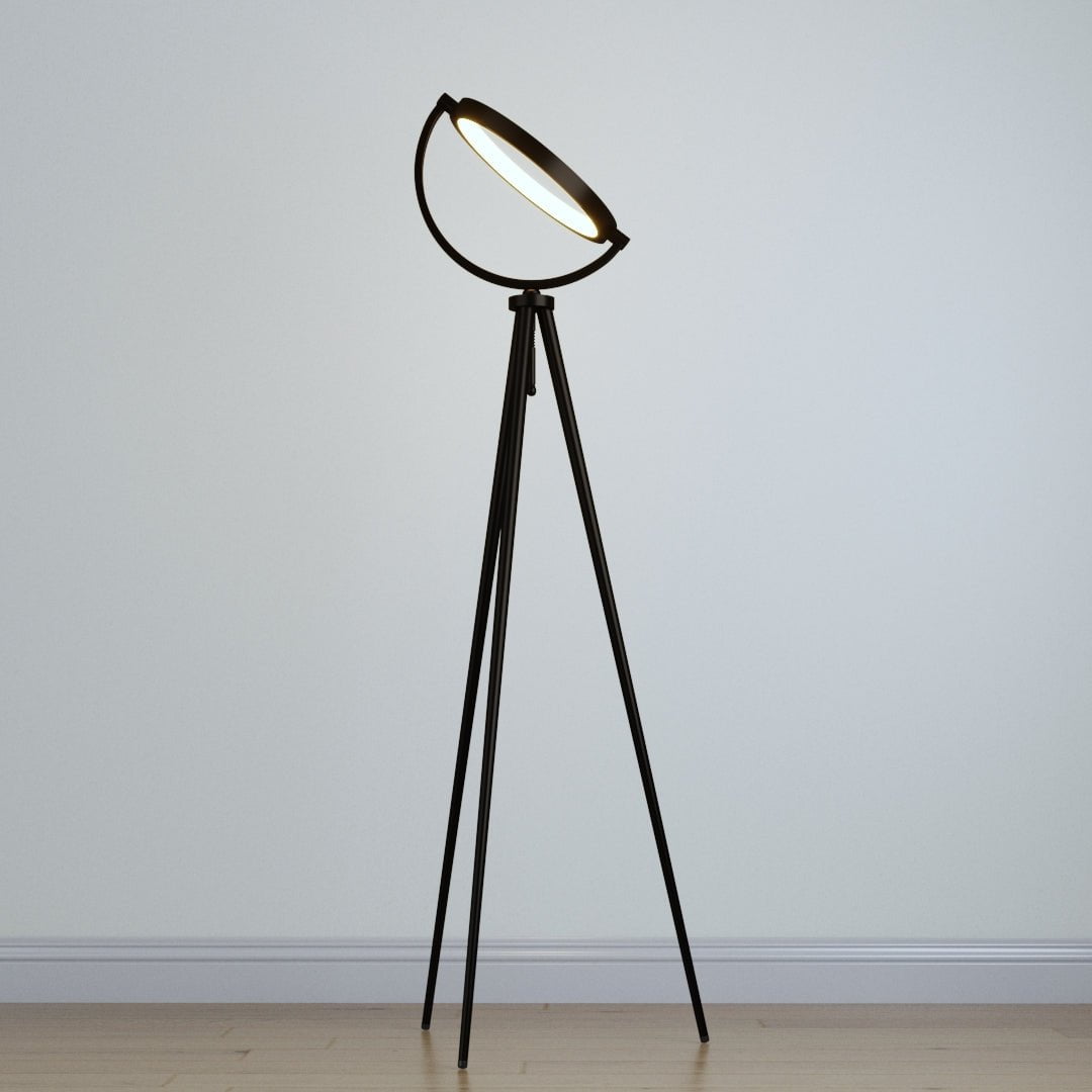 Sleek LED Circle Lamp for Elegant Home Lighting