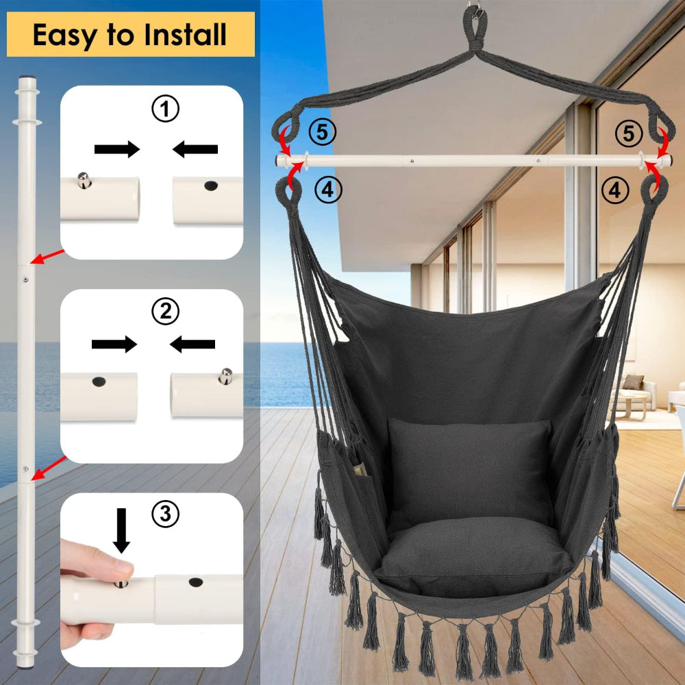 Cozy Hanging Chair for Indoor and Outdoor Relaxation