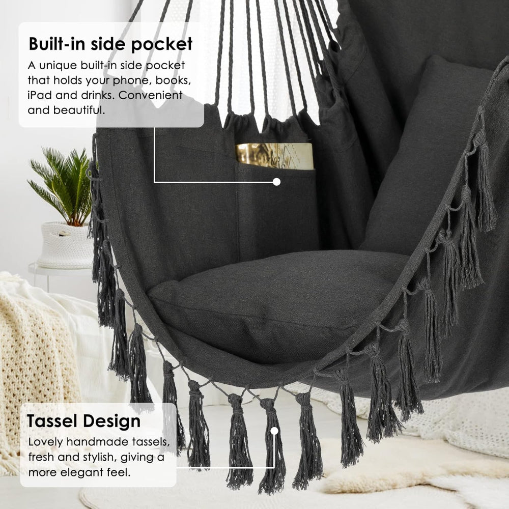 Cozy Hanging Chair for Indoor and Outdoor Relaxation