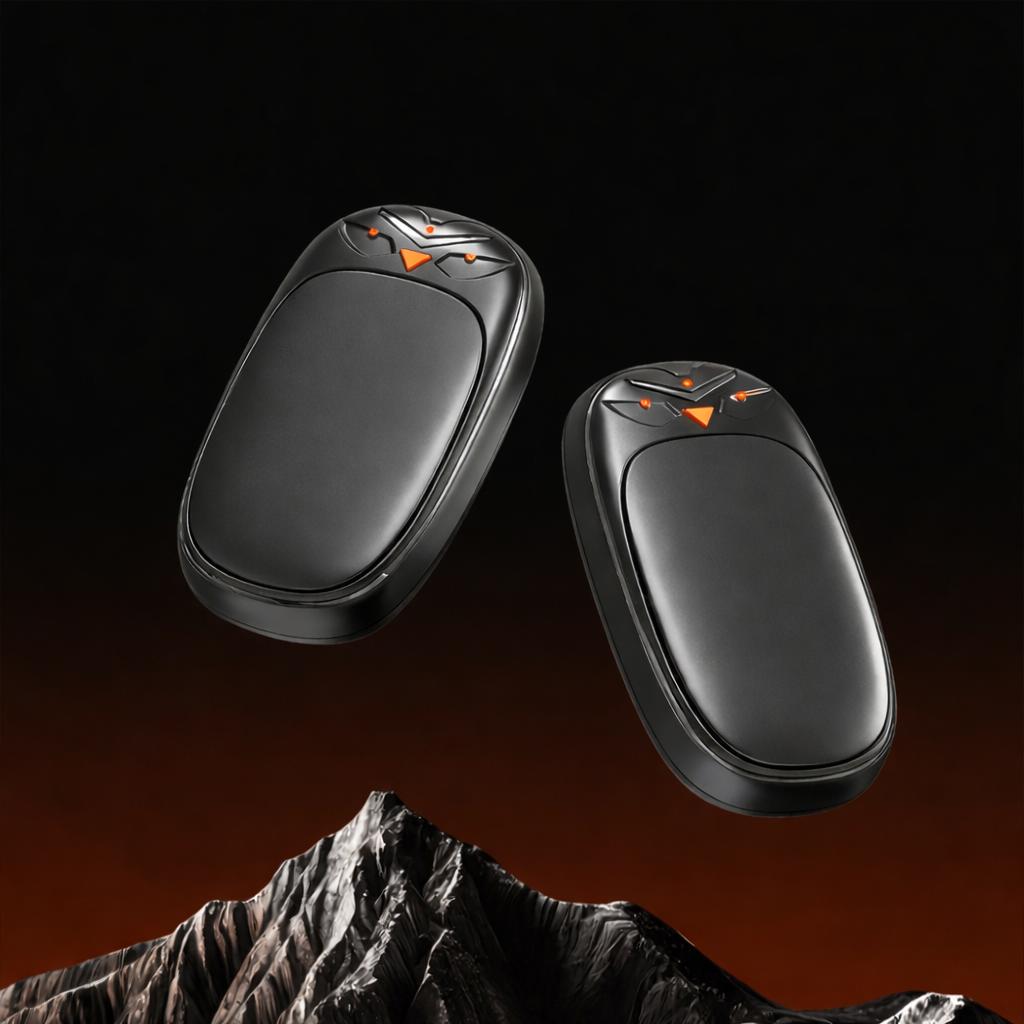 Pocket-Sized Rechargeable Warmth Duo for Winter Comfort