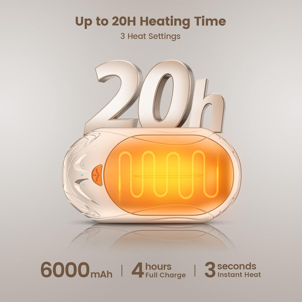 Pocket-Sized Rechargeable Warmth Duo for Winter Comfort