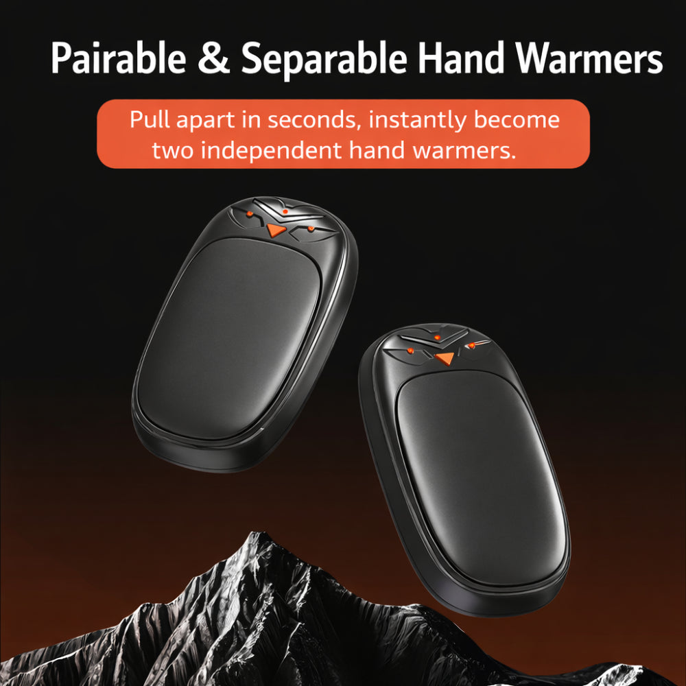Pocket-Sized Rechargeable Warmth Duo for Winter Comfort