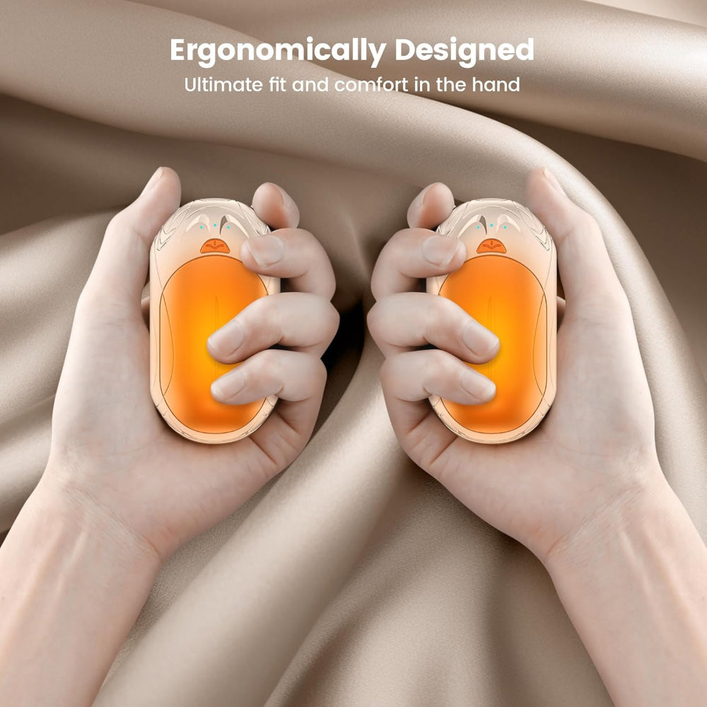 Pocket-Sized Rechargeable Warmth Duo for Winter Comfort