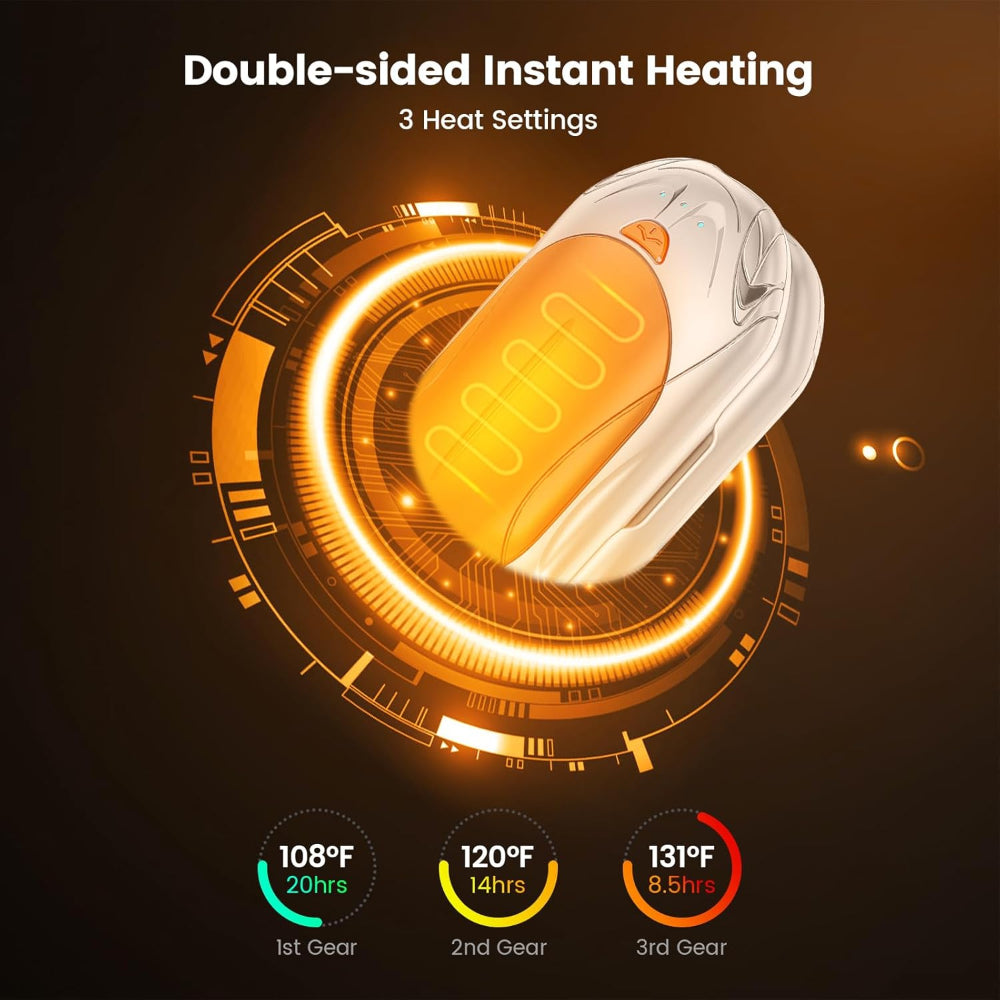 Pocket-Sized Rechargeable Warmth Duo for Winter Comfort