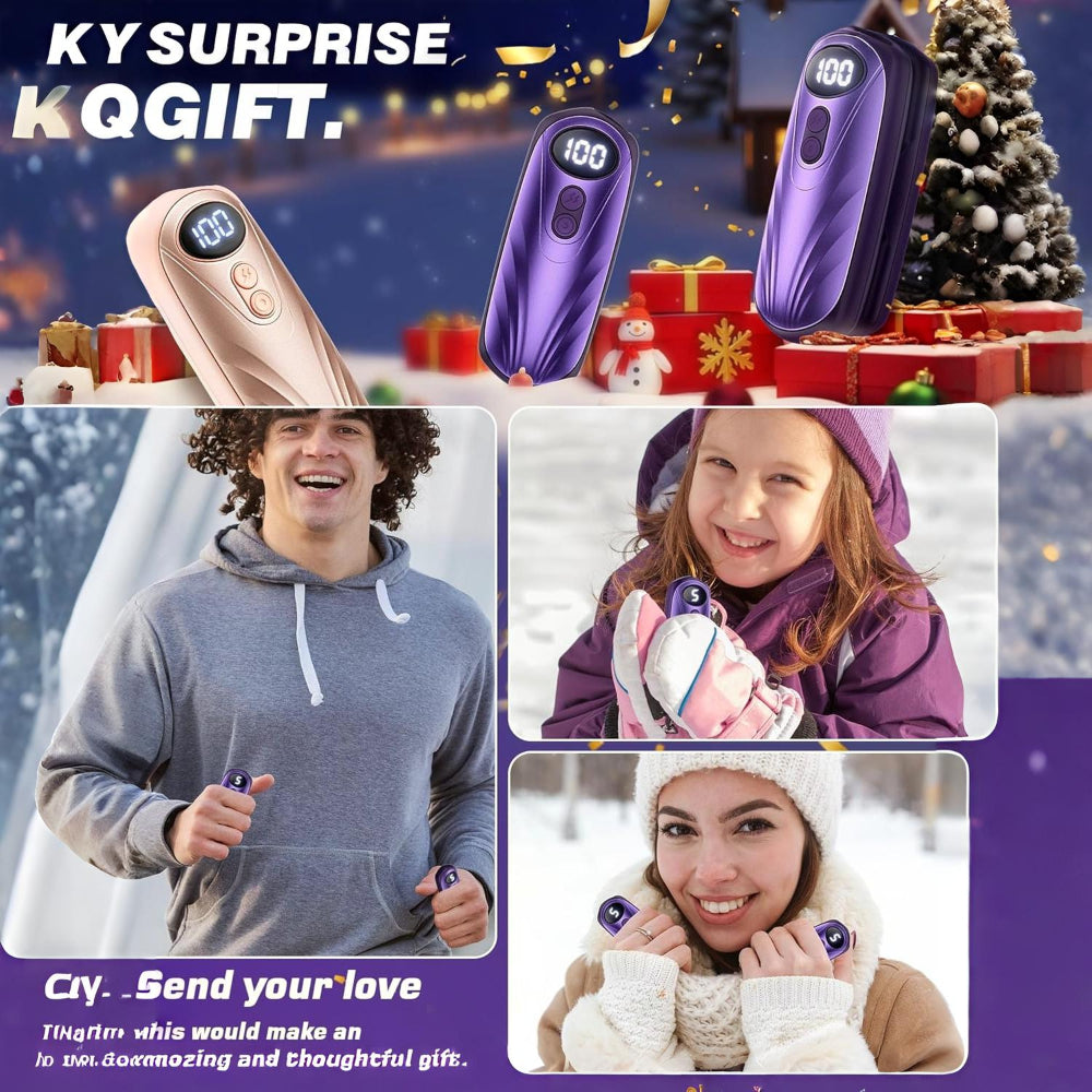 Portable Hand Heat Boosters with LED Indicator