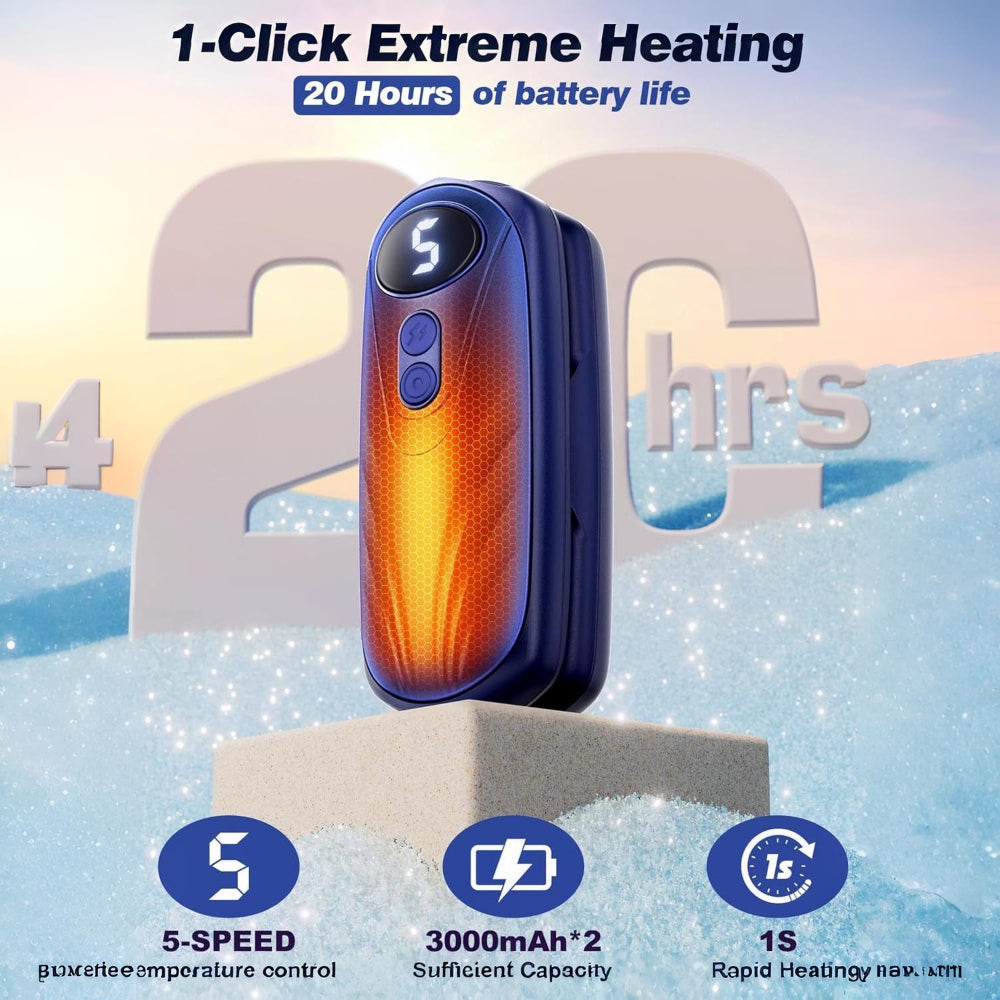 Portable Hand Heat Boosters with LED Indicator
