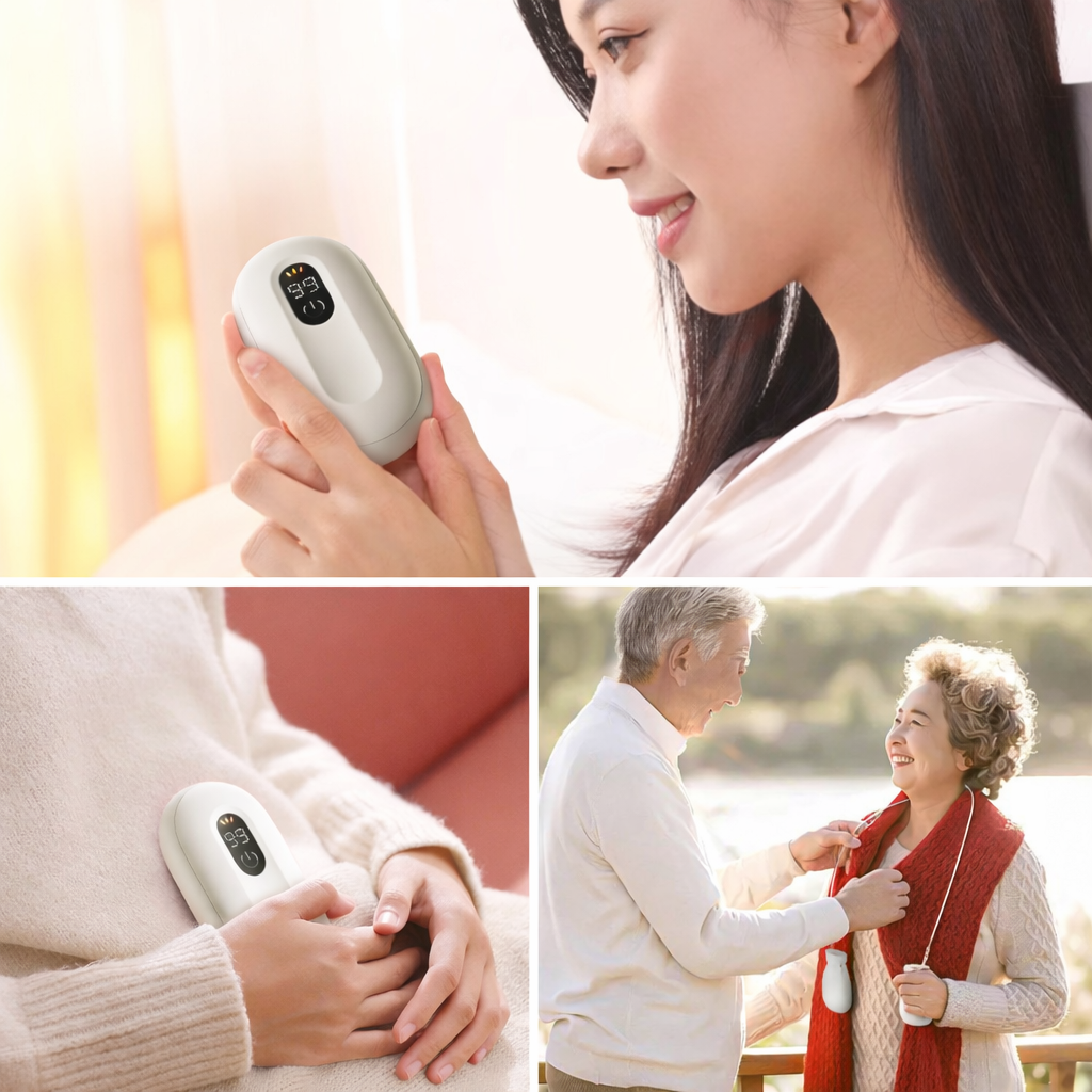 Versatile Rechargeable Hand Warmers with Magnetic Connection