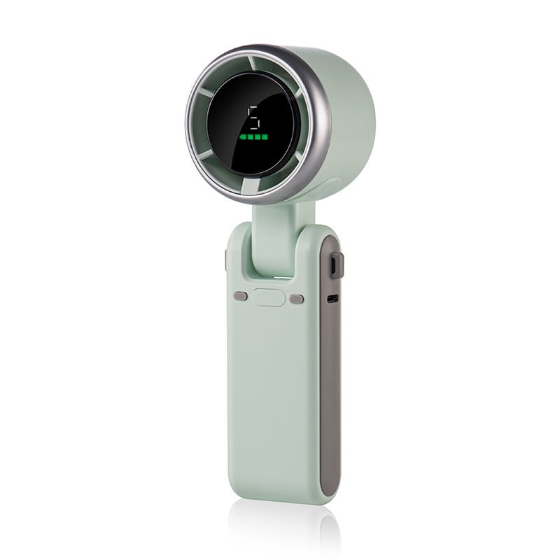 Portable Neck Fan with 5 Adjustable Speeds for Outdoor and Travel Cooling