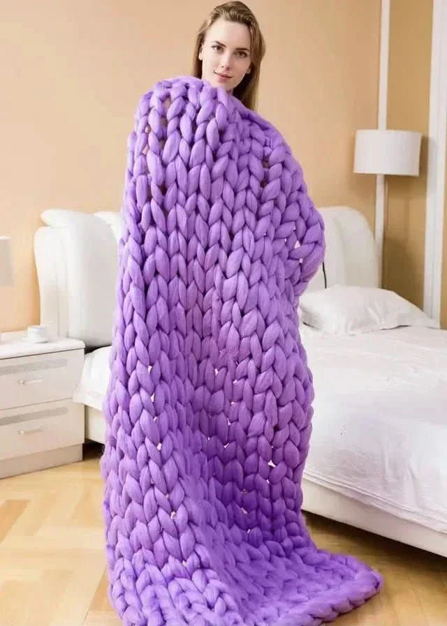 SnuggleSoft Artisan Minky Plush Blanket for Cozy Living