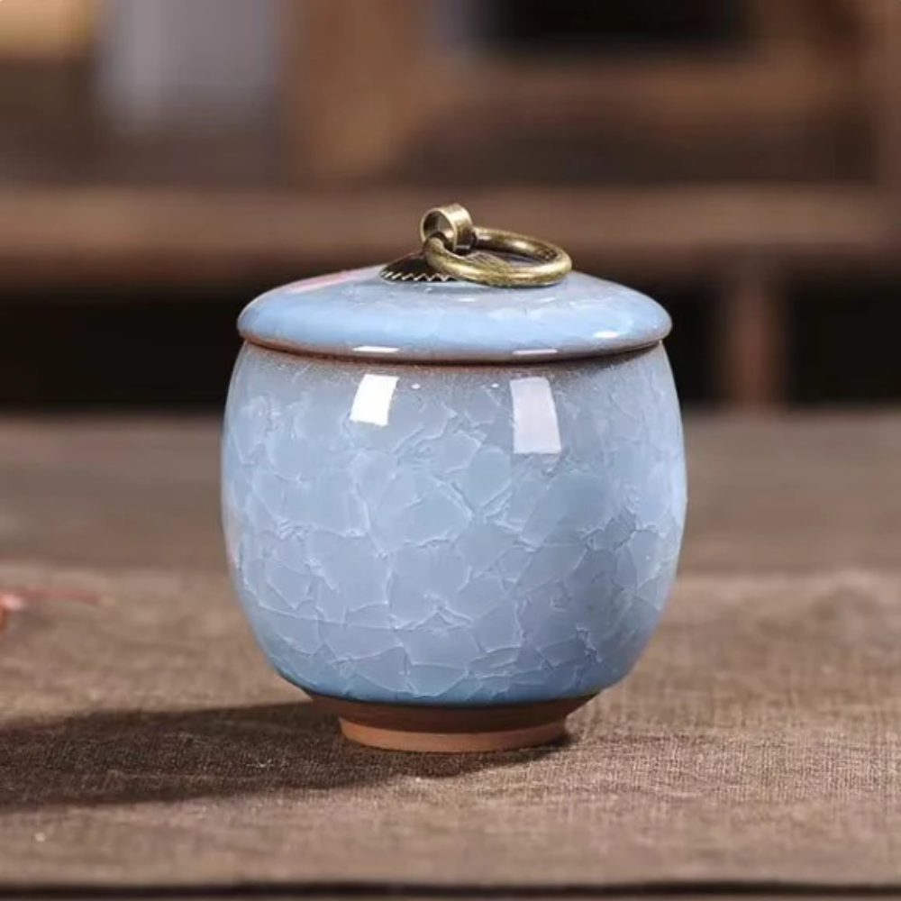 Ceramic Pet Ashes Urn – Handmade Memorial Keepsake
