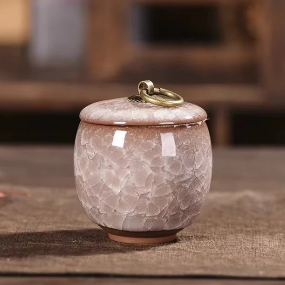 Ceramic Pet Ashes Urn – Handmade Memorial Keepsake