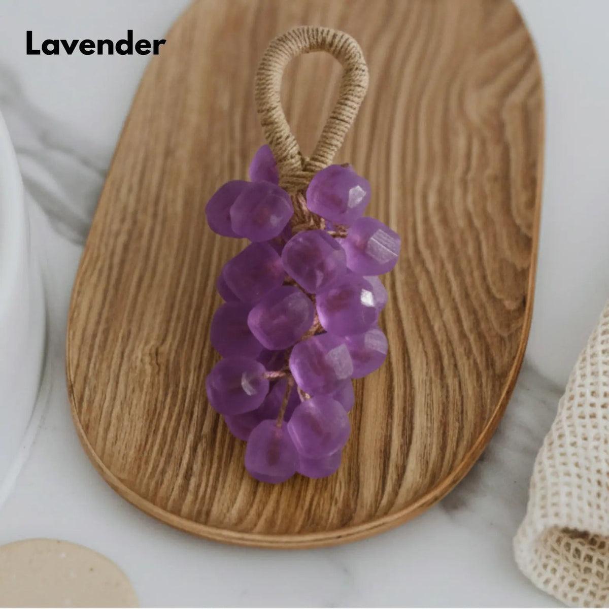 Artisan Grape-Shaped Soap with Natural Oils – Elegant Hand Wash