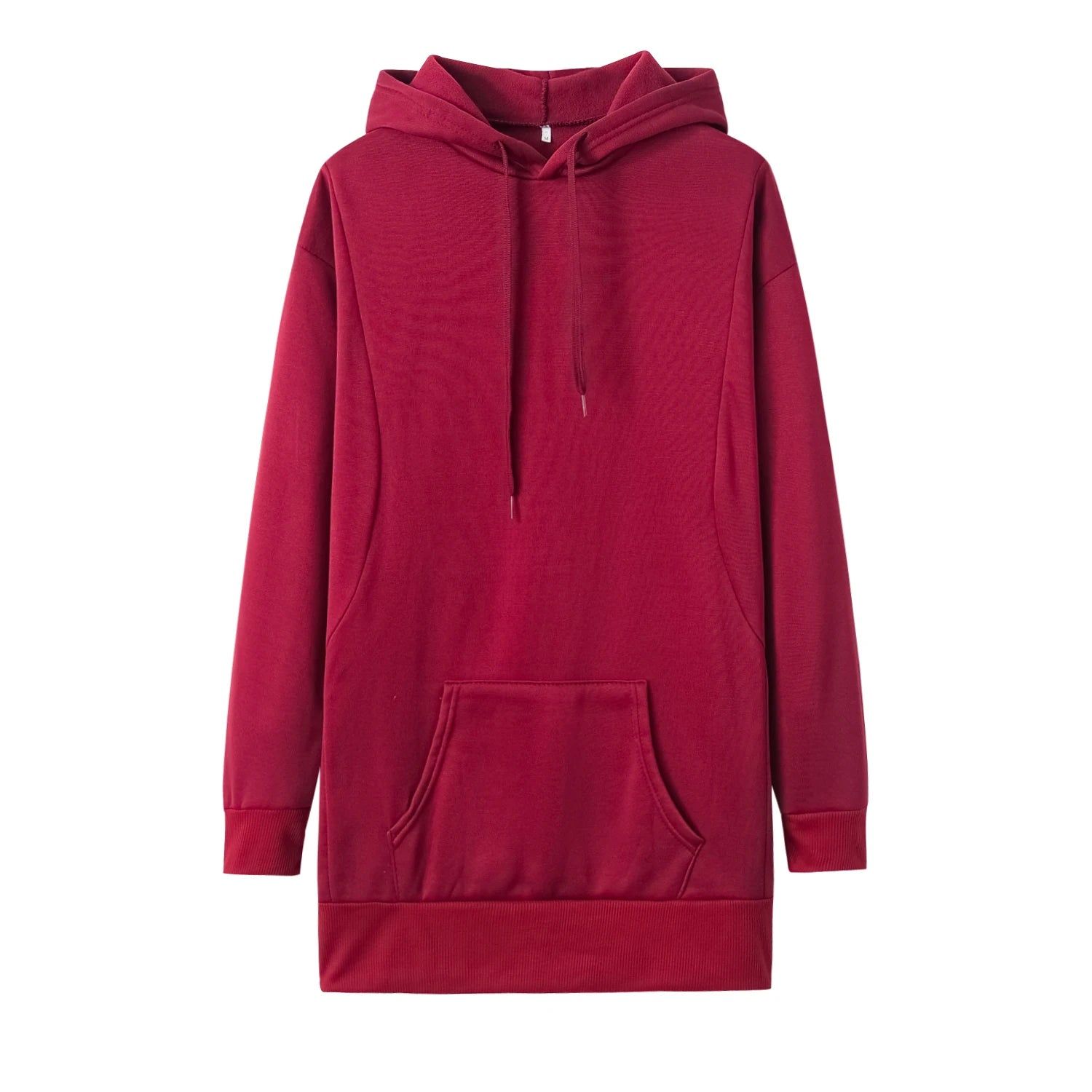 Hoodie Dress | Oversized Fit | Comfortable Casual Wear | Polyester