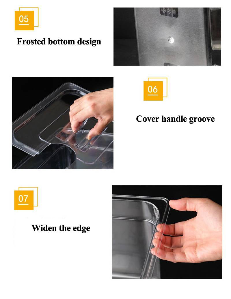 Vacuum Cooking Container for Sous Vide Preparation