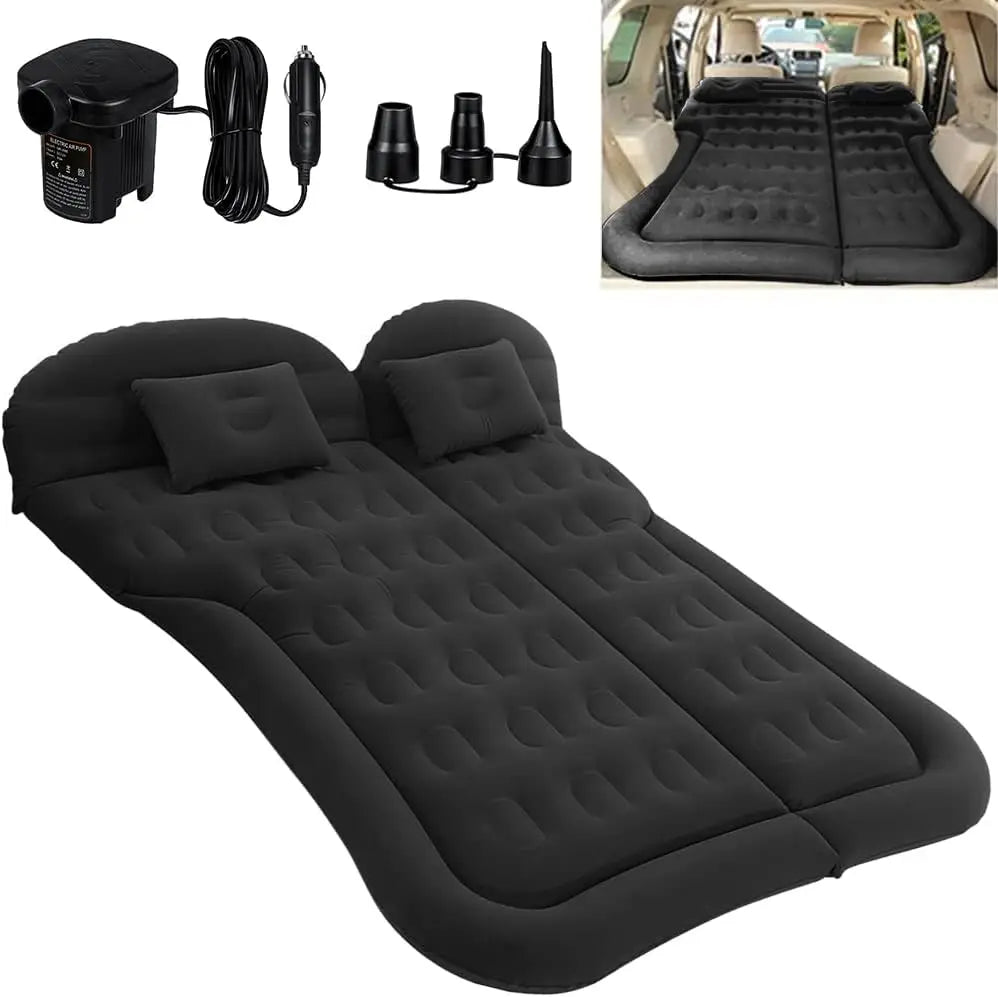 Inflatable Portable Car Mattress – Sturdy Foldable Bed for Travel