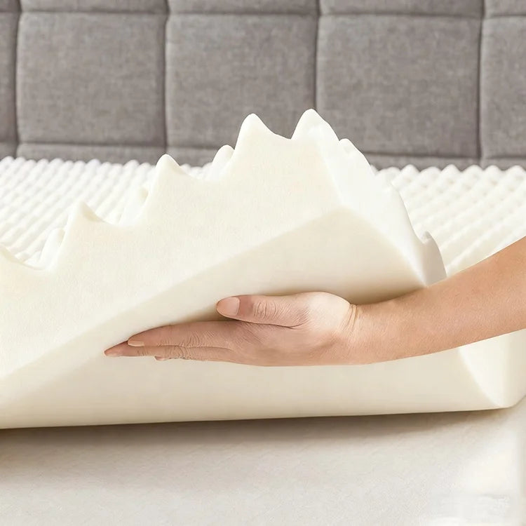 Memory Foam Mattress Topper with Gel Infusion – Pressure Relief Design