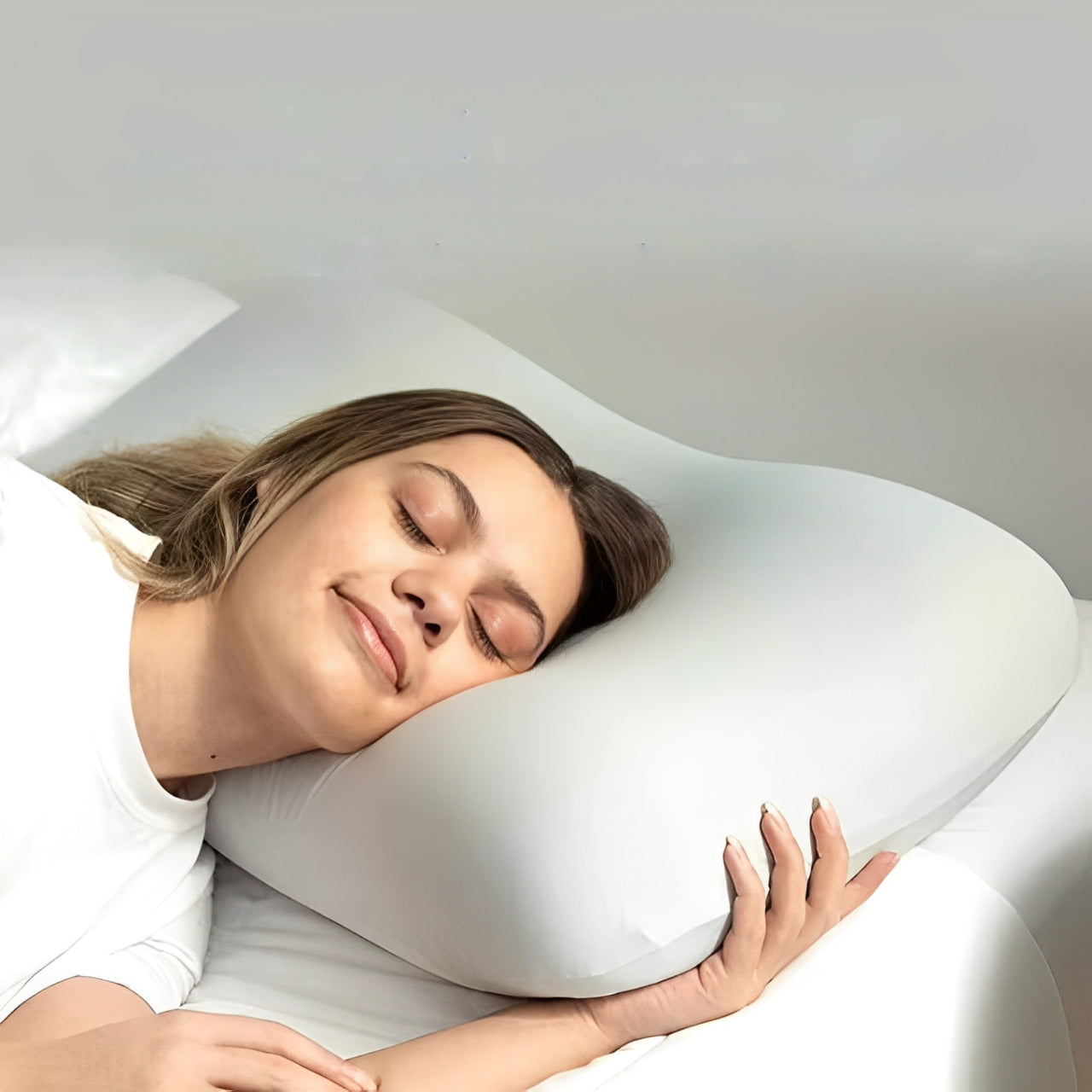 Side Sleeper and Travel Pillow for Deep Sleep Comfort