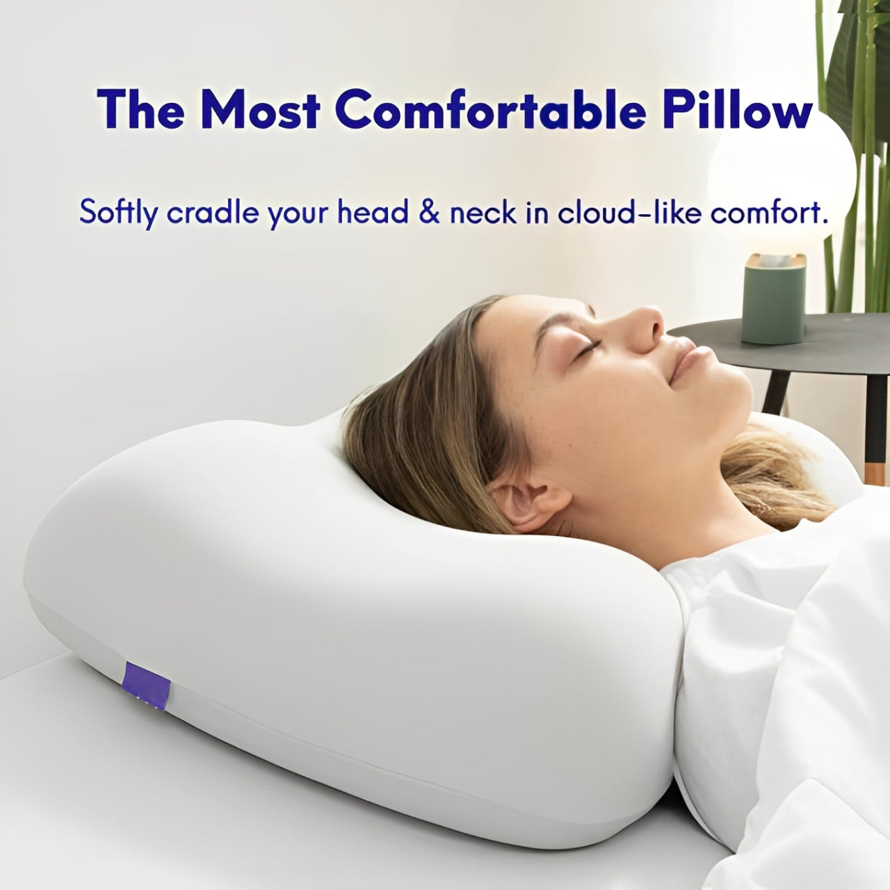 Travel Pillow for Deep Sleep and Side Sleepers