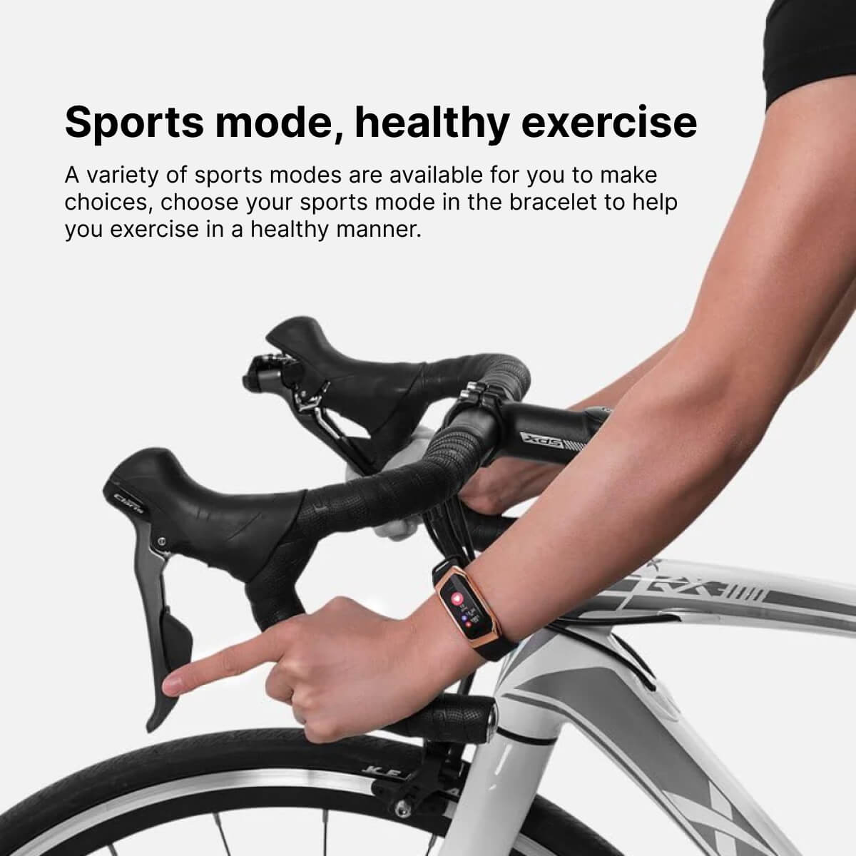 Smart Watch for Blood Pressure and Heart Rate Tracking – Waterproof Design