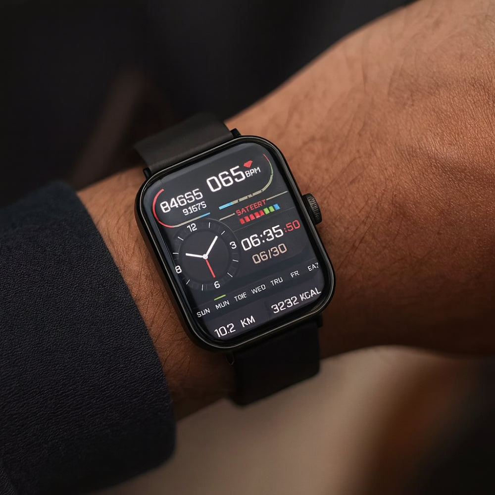 Bluetooth Calling Smartwatch with Health Monitoring – Stylish Zinc Alloy Design