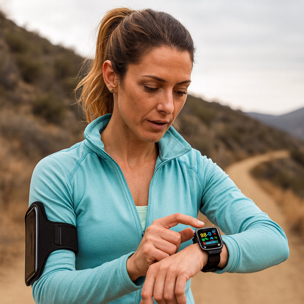 Smartwatch with GPS Tracking and SOS Alert for Real-Time Health Monitoring