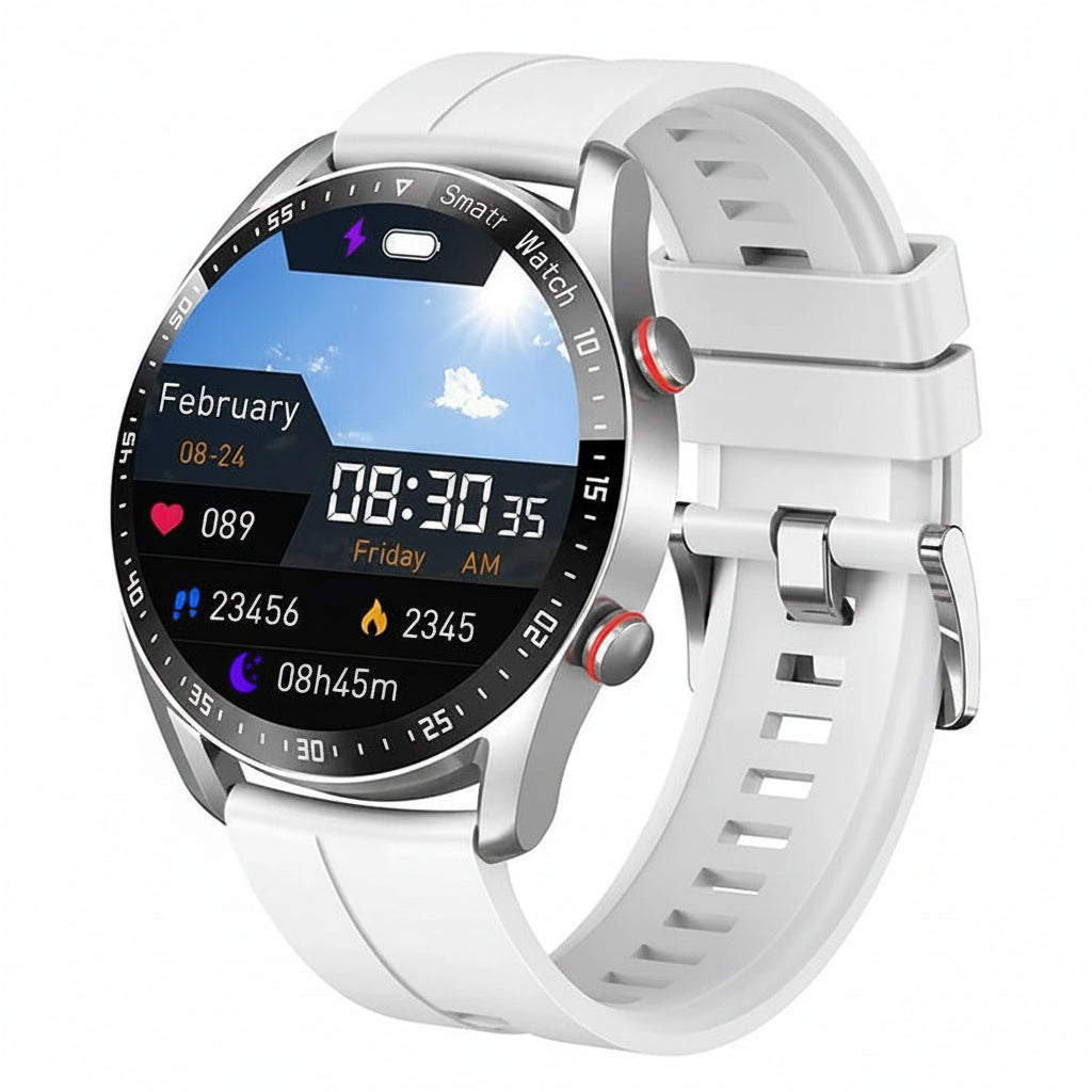 Smartwatch for Fitness Tracking with Blood Pressure and Glucose Monitoring
