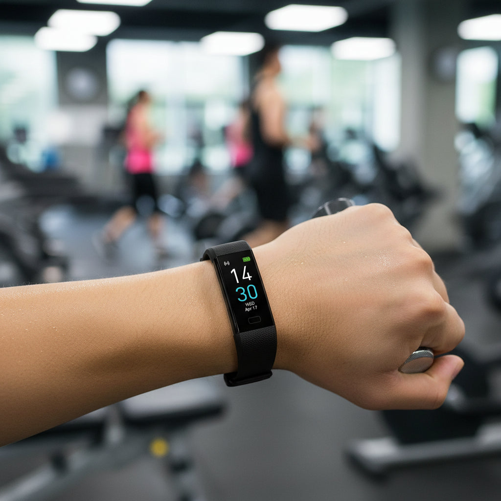 Stylish Fitness Tracker Smartwatch with Blood Pressure Monitoring