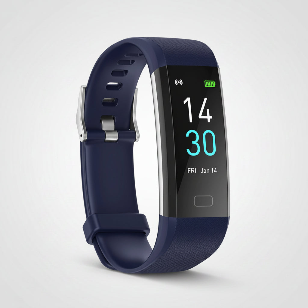 Stylish Fitness Tracker Smartwatch with Blood Pressure Monitoring