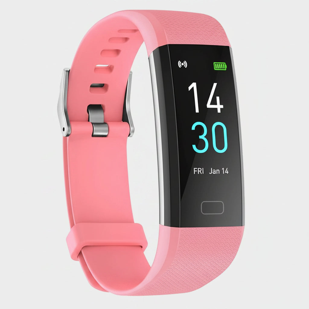 Stylish Fitness Tracker Smartwatch with Blood Pressure Monitoring