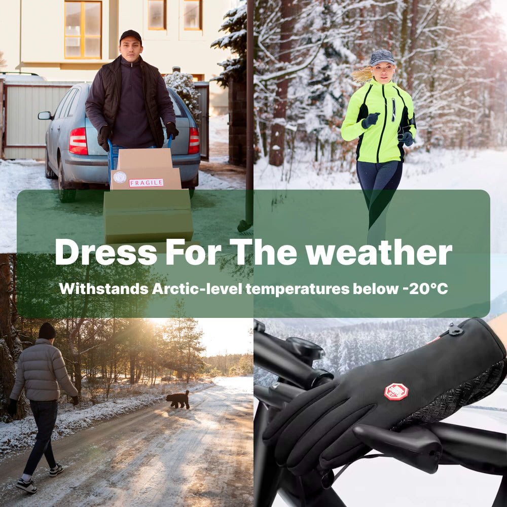 Heated Touchscreen Gloves for Ultimate Winter Comfort