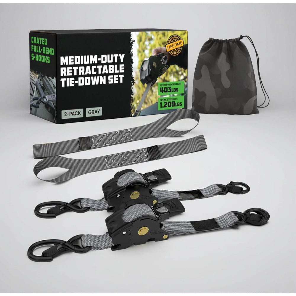 SecureLoad Automatic Cargo Tie-Down Straps