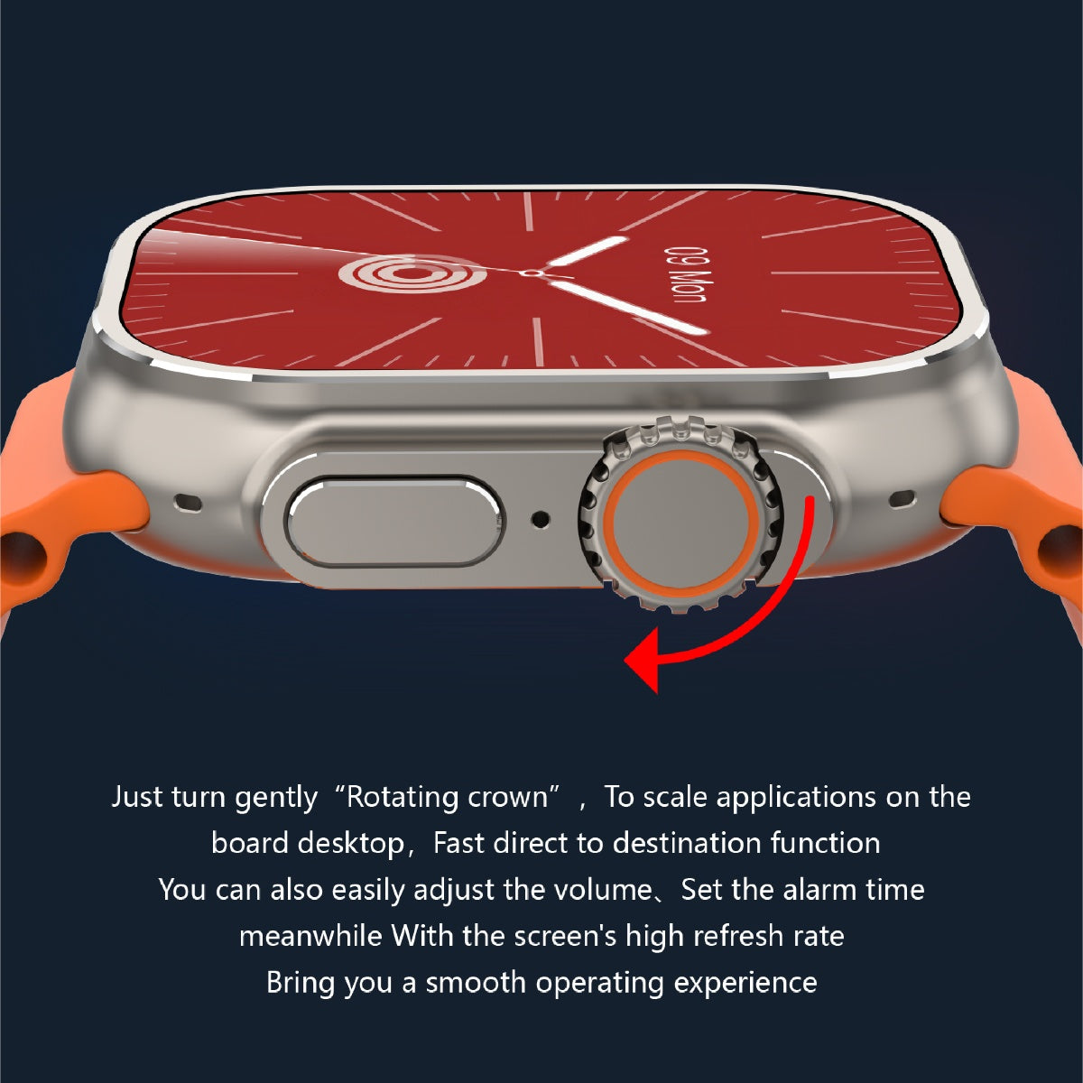 Smartwatch with AMOLED Screen & 4G Connection | Sleek Design for Easy Use