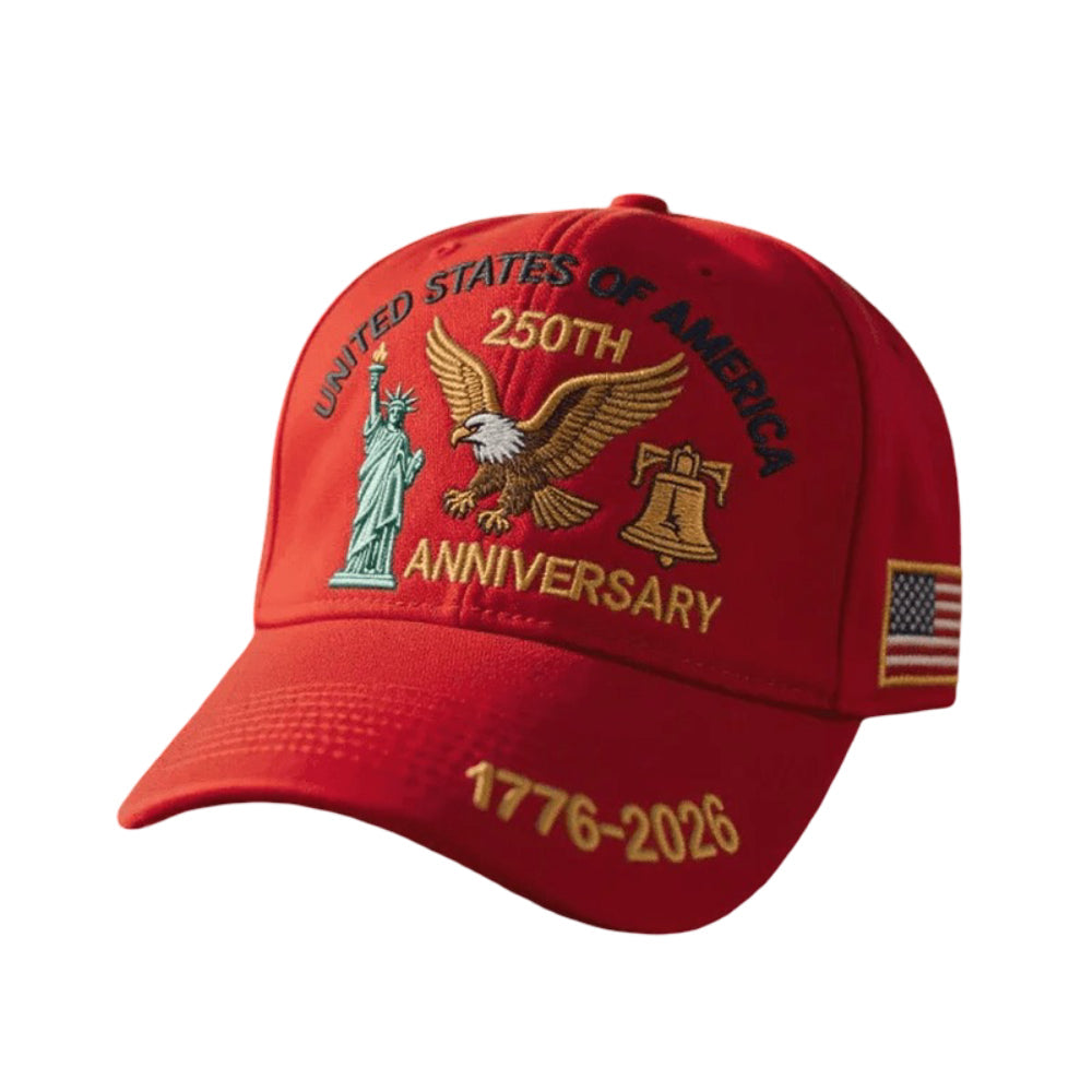 Veterans' Tribute Baseball Cap with Stylish Commemorative Design