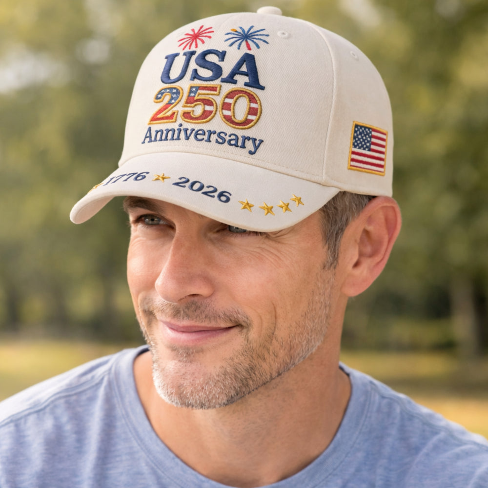 Veterans' Tribute Baseball Cap with Stylish Commemorative Design