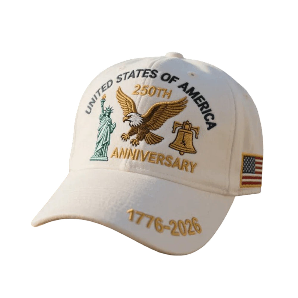 Veterans' Tribute Baseball Cap with Stylish Commemorative Design
