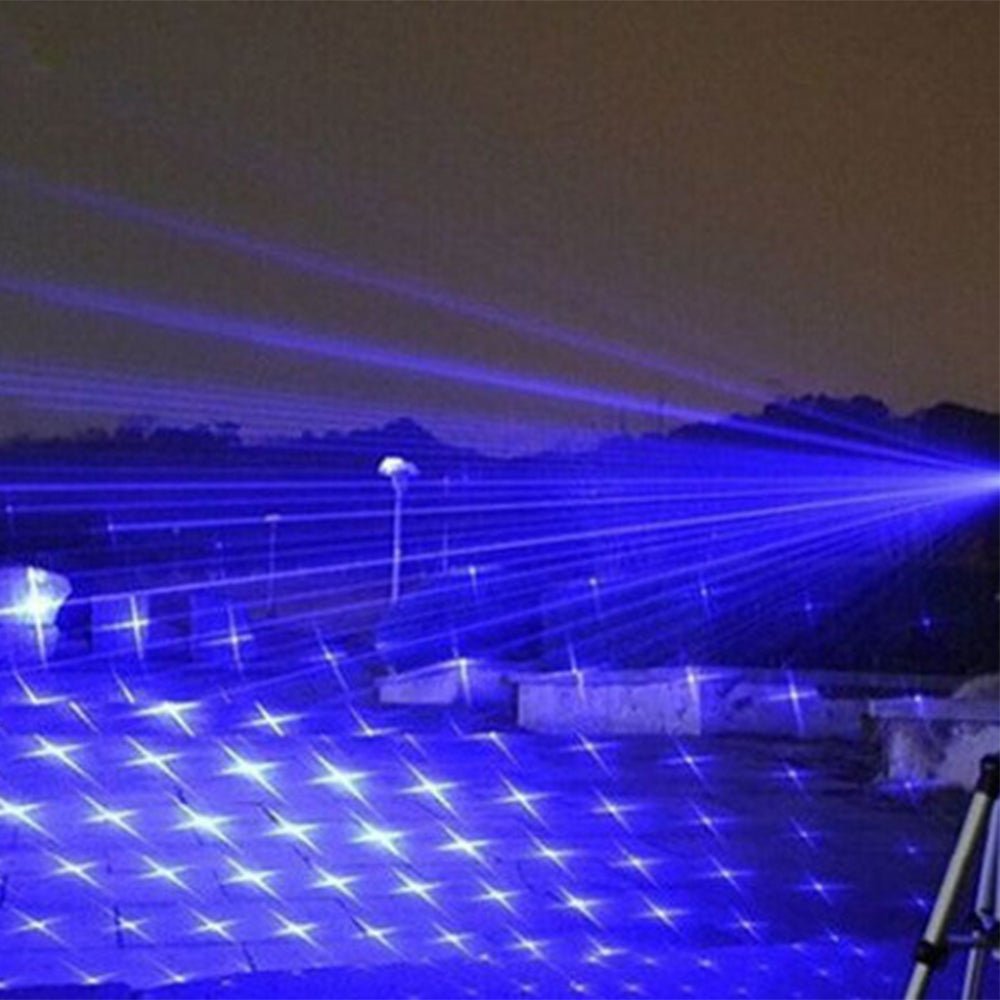 Rechargeable Flashlight with 5000m Range – Durable Laser Torch for Outdoors