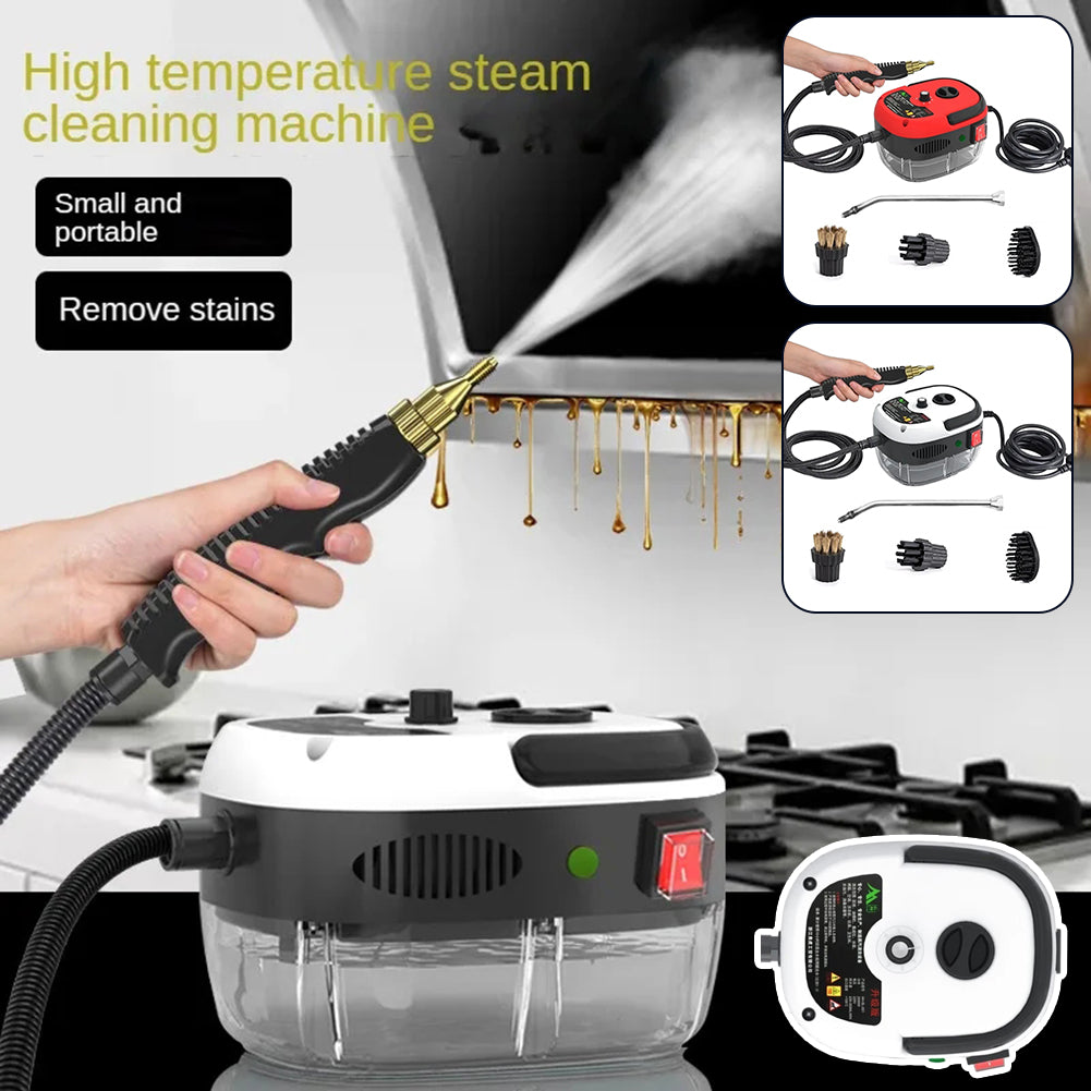 2500W High-Pressure Steam Cleaner with 6 Settings for Eco-Friendly Home Use