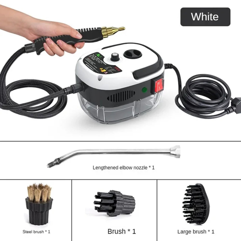 2500W High-Pressure Steam Cleaner with 6 Settings for Eco-Friendly Home Use