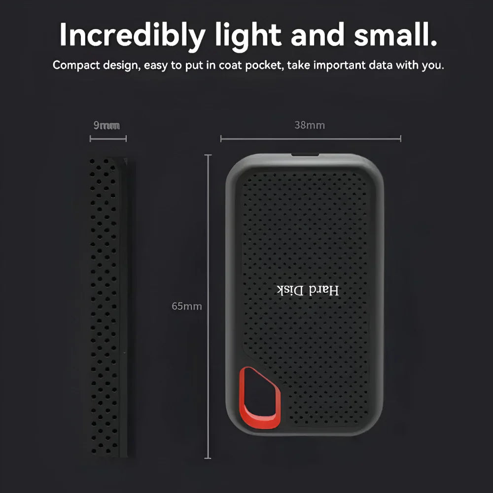 Compact High-Speed SSD for Effortless Data Management