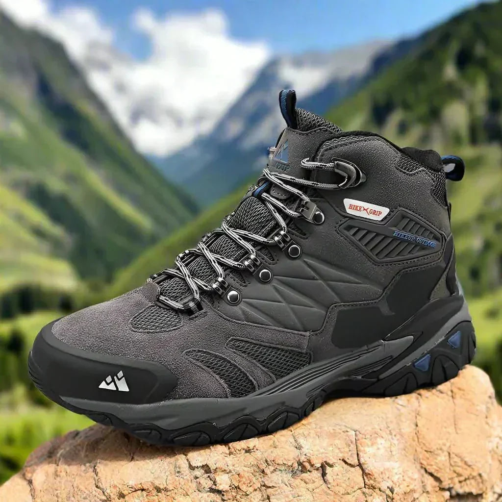 SummitStride Men's All-Weather Hiking Boots for Winter Adventures