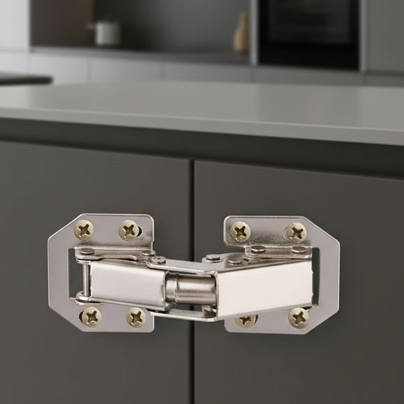QuietFlow Hydraulic Soft-Close Hinges for Cabinets & Furniture