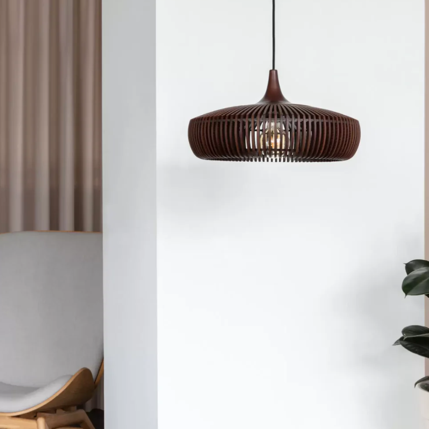 Ceiling Pendant Light in Solid Wood – Japandi Style for Cozy Atmosphere